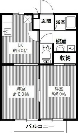 サニーコートの物件間取画像